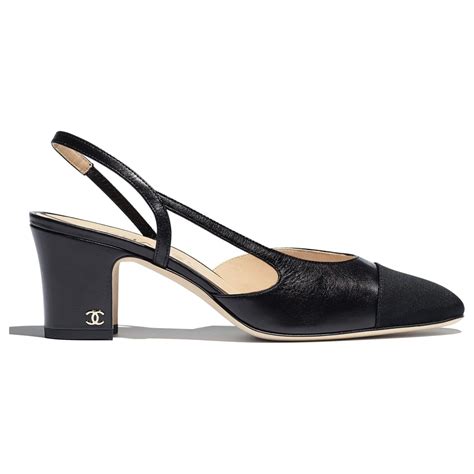 slingback chanel nere|chanel slingback online shop.